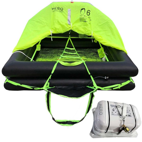 - Jangada salva-vidas Pro Fishing Classe V - N°2 - comptoirnautique.com