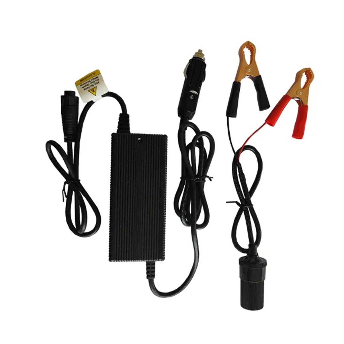 Chargeur Allume-Cigare 4-en-1 USB-C 66W - Rapide, Rétractable Avec Projection Lumineuse Pour Voiture