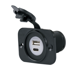 Doppelter USB-Anschluss - A/C