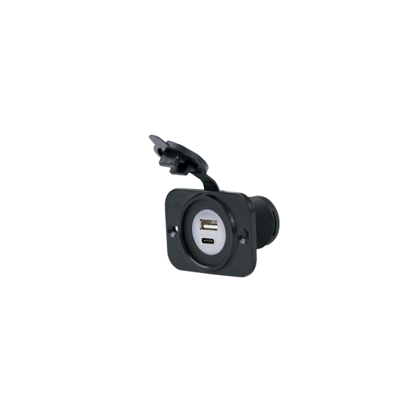 Doppia presa USB - A/C - N°1 - comptoirnautique.com