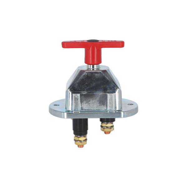 250A continuous two-pole battery switch with excitation cut-off - white - N°1 - comptoirnautique.com