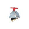 Interruttore-batteria bipolare 250A continua con interruttore di eccitazione - acciaio inox - N°1 - comptoirnautique.com
