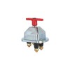 Interruttore-batteria bipolare 250A continua con interruttore di eccitazione - acciaio inox - N°2 - comptoirnautique.com