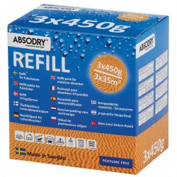 Recharges cristaux de sel pour déshumidificateur