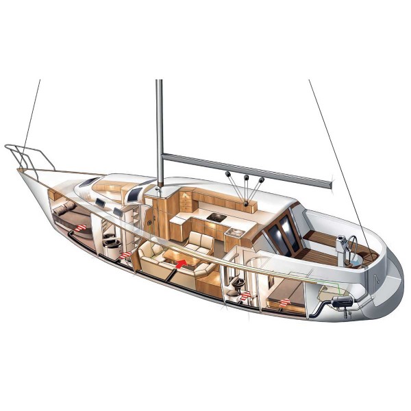 Chauffage à air pulsé Aitronic Marine schéma - N°6 - comptoirnautique.com