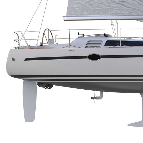 Hydropod SX50S / Ø140mm 50kg Propulsore esterno 12V - N°9 - comptoirnautique.com