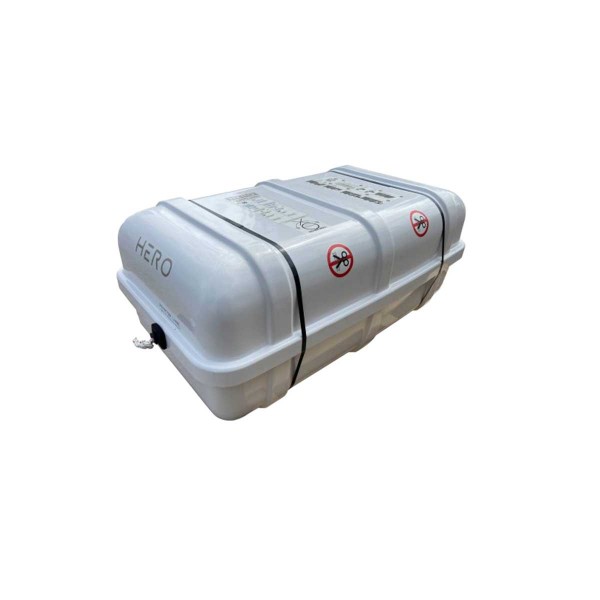 SOLAS TOB Zattera di salvataggio offshore compatta con equipaggiamento leggero -24H - N°8 - comptoirnautique.com