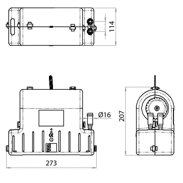 Xeros 3000/4200W unit heater - N°8 - comptoirnautique.com