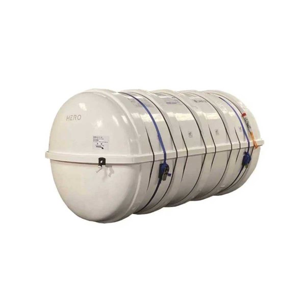 Zattera di salvataggio d'altura SOLAS TOB con armamento completo +24H - N°10 - comptoirnautique.com