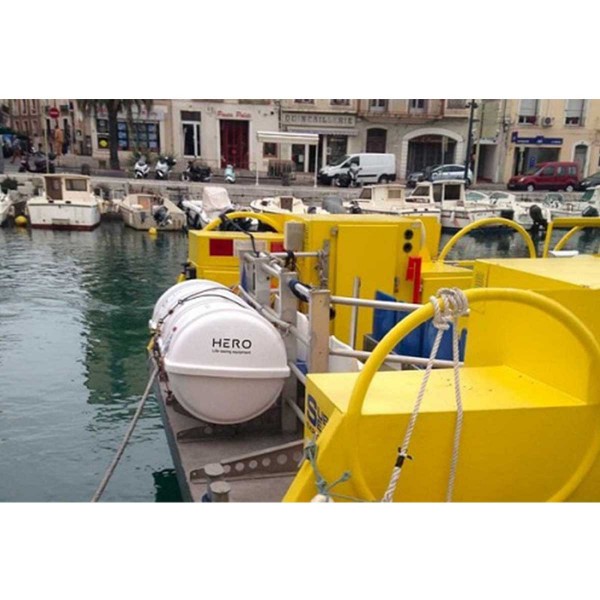 Zattera di salvataggio d'altura SOLAS TOB con armamento completo +24H - N°11 - comptoirnautique.com