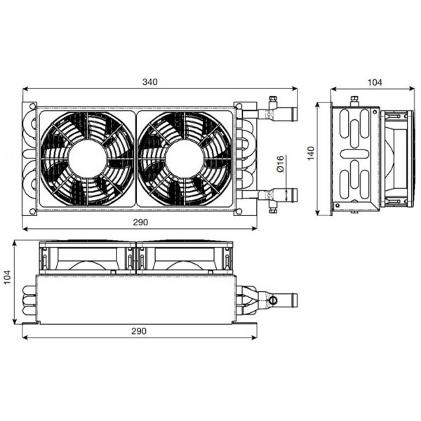 Aérotherme Hélios 4000 - N°8 - comptoirnautique.com