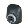 DOBLE USB 5V 3A + CAJA DE PARED