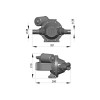 Pompa a membrana per acque reflue EMP140 - 24V - 27 L/min - N°2 - comptoirnautique.com