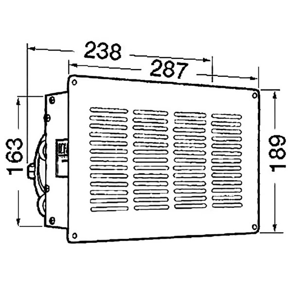 Aquecedor de parede HEATER CRAFT 28000 BTU 12 V - N°2 - comptoirnautique.com