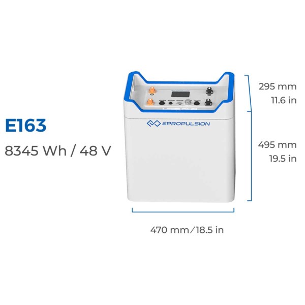 batterie E163 dimensions - N°10 - comptoirnautique.com