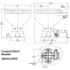 Elektrisches WC Quiet Flush Magnetventil 24V - Kompakte Schüssel - N°4 - comptoirnautique.com