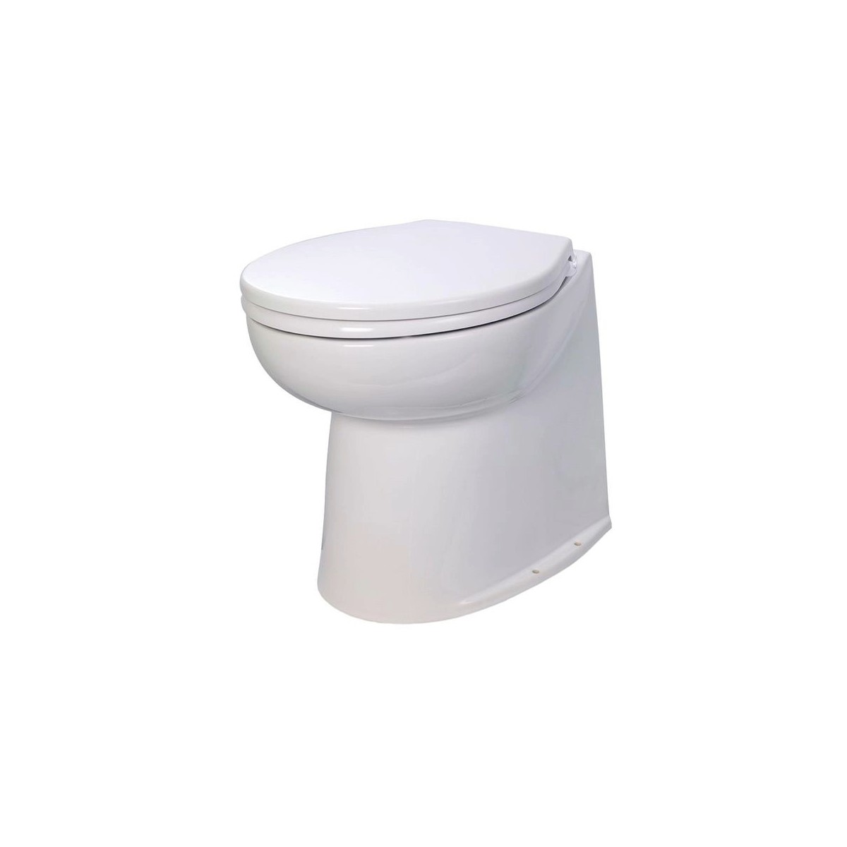 WC Deluxe Flush droit 12V avec électrovanne