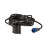 Sonde profondeur/Température type POD 200kHz prise bleue