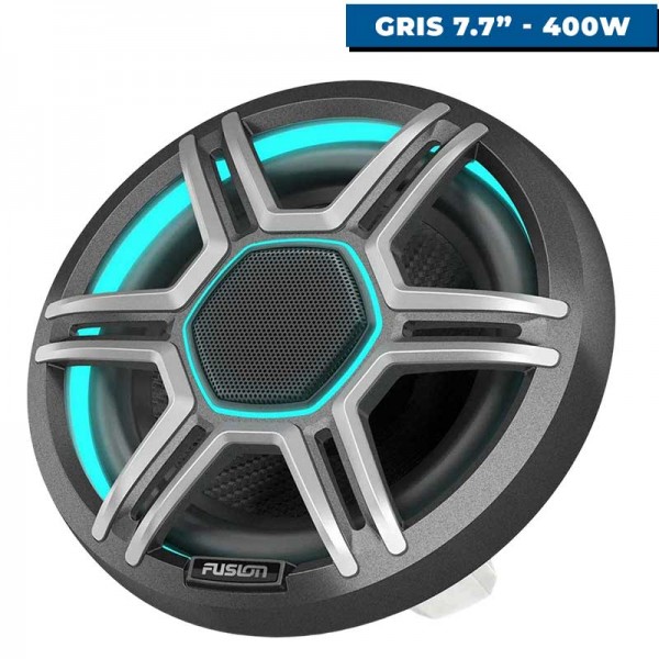 Haut-parleurs Apollo gris 7.7" 400W - N°5 - comptoirnautique.com