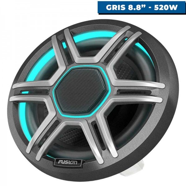 Haut-parleurs Apollo gris 8.8" 520W - N°6 - comptoirnautique.com