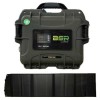 Pack valise lithium BSR Prestige LifePo4 Gen2 12V-100A 1 sortie + panneau solaire 120W - N°1 - comptoirnautique.com