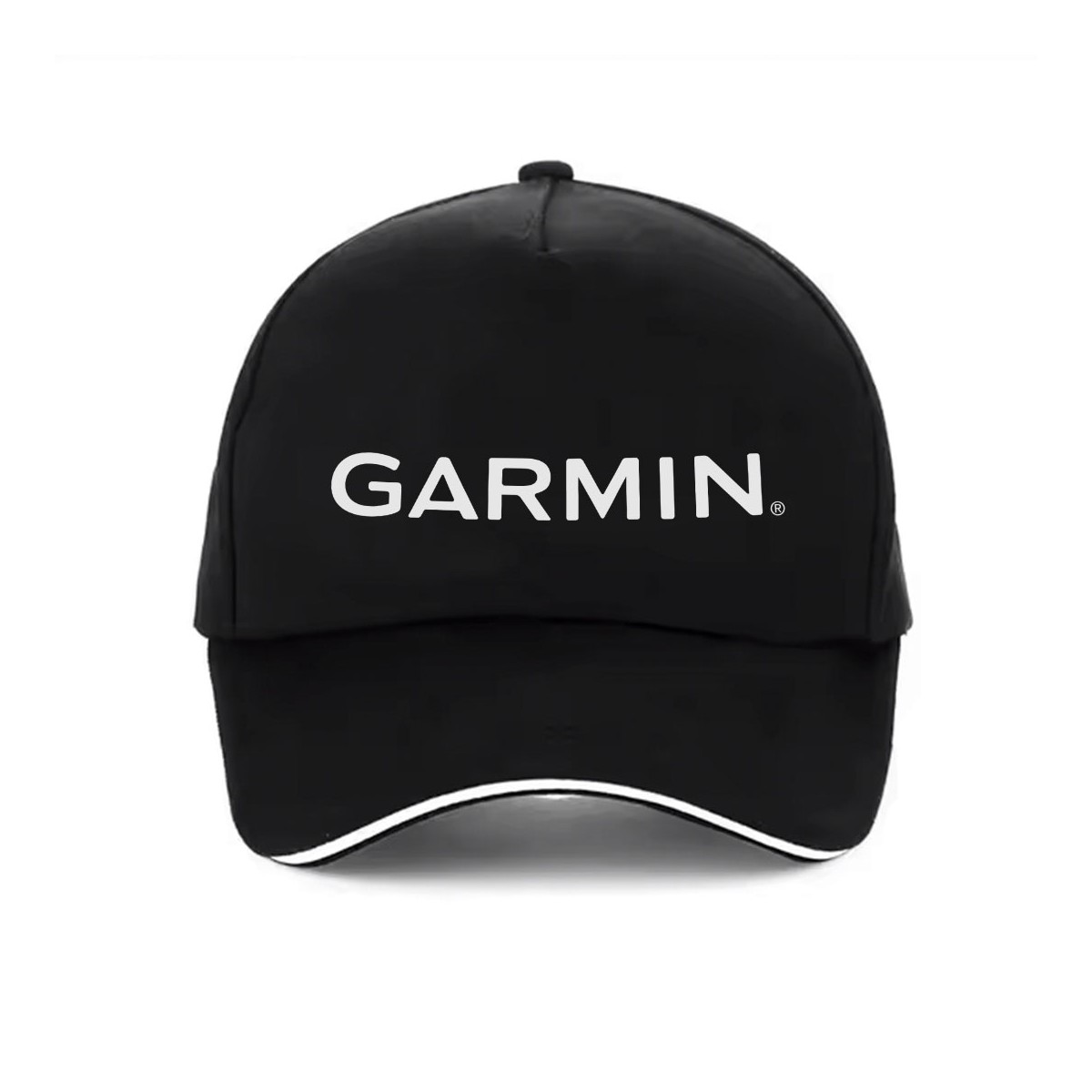 Casquette Garmin ajustable noire face