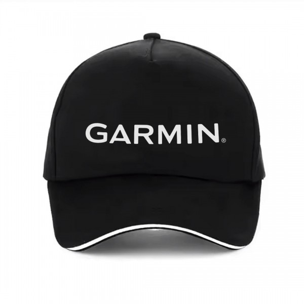 Gorra negra ajustable Garmin - N°1 - comptoirnautique.com