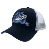 Casquette comptoir nautique ajustable noir et blanche