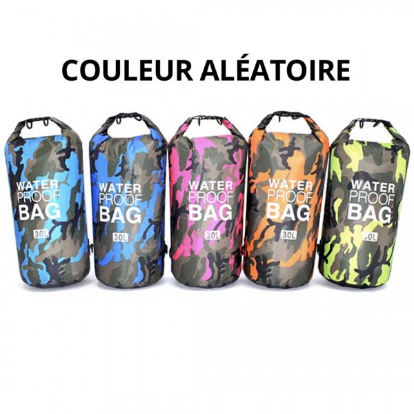 Sac Waterproof de 30 Litres - Couleur Aléatoire - N°3 - comptoirnautique.com