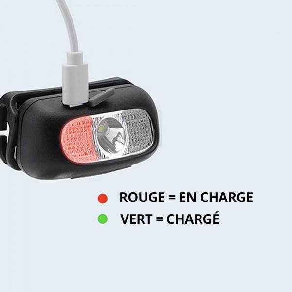 Lampada frontale regolabile e ricaricabile - N°1 - comptoirnautique.com