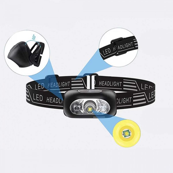 Adjustable, rechargeable headlamp - N°3 - comptoirnautique.com