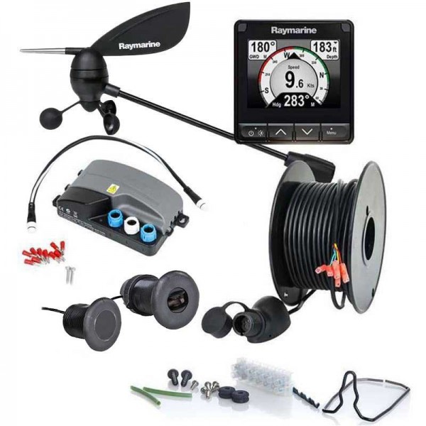 I70s Instrument Pack: Anemo wind vane + 1 Loch probe + 1 Sounder probe - N°1 - comptoirnautique.com