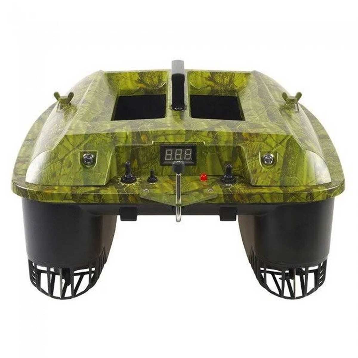 Bateau Appât Télécommandé OUKANING – Portée 500m – Charge 1.5kg – Neuf