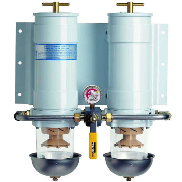 Separatore a doppio prefiltro 1000 680/1360l/h con vasca tagliafiamma- - N°1 - comptoirnautique.com