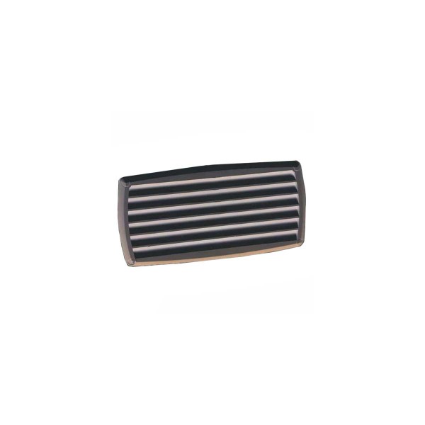 Black air intake - 201x101 mm - N°2 - comptoirnautique.com