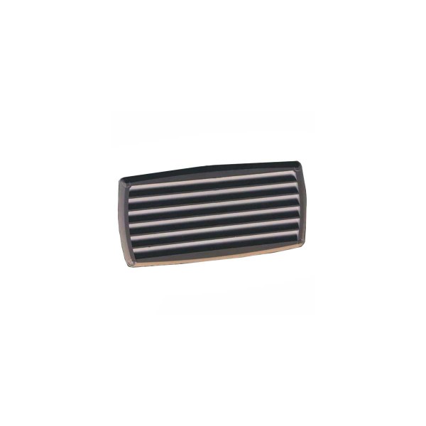 Presa d'aria nera - 201x101 mm - N°2 - comptoirnautique.com