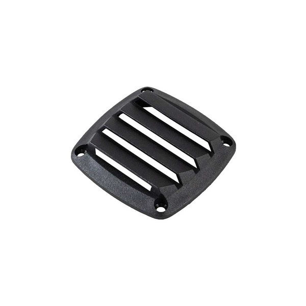 Griglia di ventilazione nera - 85x85 mm - N°1 - comptoirnautique.com