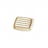 Griglia di ventilazione color crema - 85x85 mm