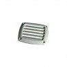 Grille prise air ABS gris 85x85 mm