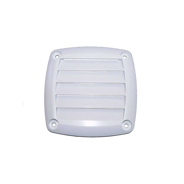 Griglia di ventilazione bianca - 85x85 mm - N°1 - comptoirnautique.com