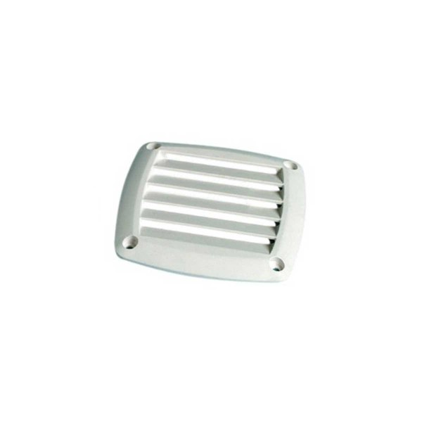 Grille d'aération blanche - 125 x 125 mm - N°1 - comptoirnautique.com