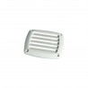 White ventilation grille - 125 x 125 mm