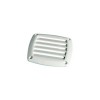 White ventilation grille - 125 x 125 mm - N°1 - comptoirnautique.com