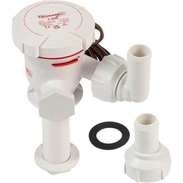 Bomba de arejamento para aquário T500 - 12V - 31 L/min - N°3 - comptoirnautique.com