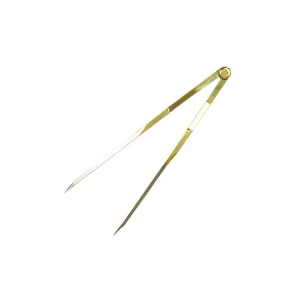 Zirkel mit trockenen Spitzen Gerade - 20 cm - N°1 - comptoirnautique.com