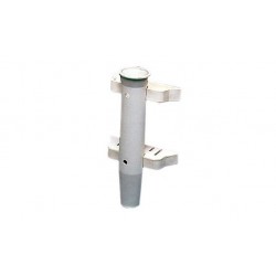 Wall-mounted plastic cane...