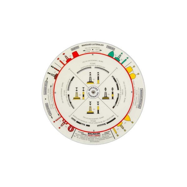 Disco segnali marittimi - N°2 - comptoirnautique.com