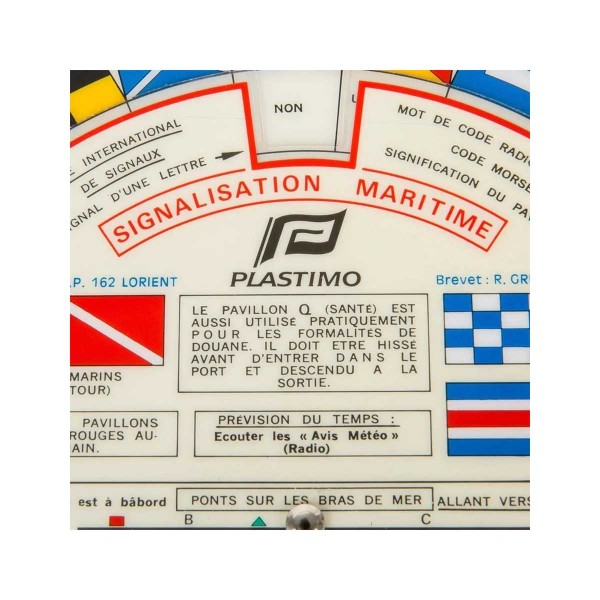 Disco segnali marittimi - N°3 - comptoirnautique.com