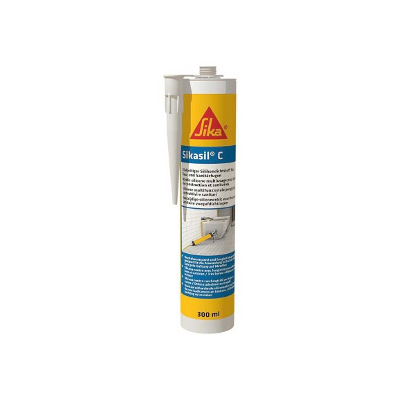 Sikasil C 300ml cartuccia di silicone - Trasparente - N°1 - comptoirnautique.com