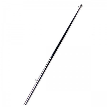 Mât de pavillon inox avec boule - 61 cm